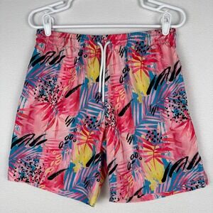 RSVLTS La Croy Berry Mystique Hybrid Shorts Mens S Abstract Tropical Floral